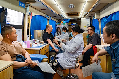 开宝体育官网股份公司组织员工开展无偿献血活动