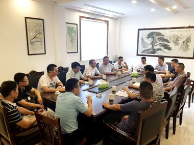 开宝体育官网股份公司总经理赵永清带队走访华东市场并慰问九禾江津复肥基地员工