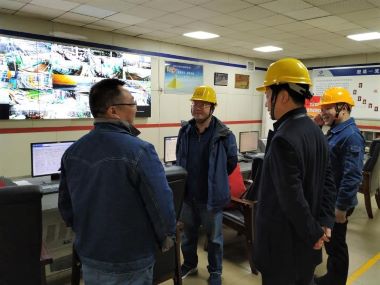 省应急管理厅督查公司春节期间安全工作
