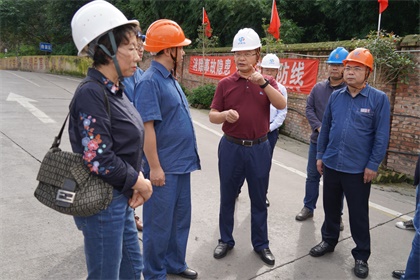 开宝体育官网集团公司党委书记谭光军一行来我公司开展节前安全大检查