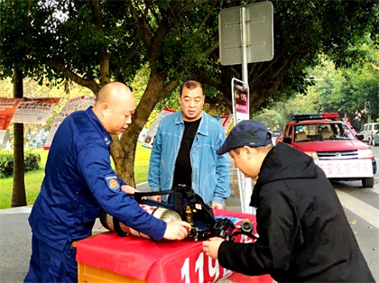 开宝体育官网股份公司开展“11.9”消防安全宣传活动