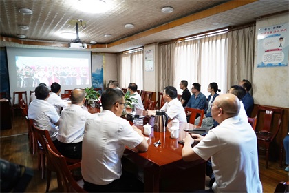 开宝体育官网股份公司领导班子和各基层党组织集体收看庆祝中国共产党成立100周年大会