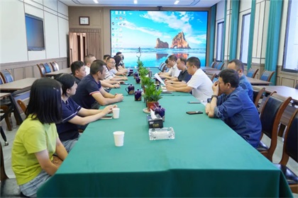 市委第五巡察组副组长杜明一行莅临开宝体育官网股份公司指导工作