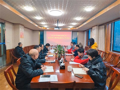 开宝体育官网股份公司领导班子召开党史学习教育专题民主生活会