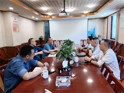 国网纳溪供电公司到开宝体育官网股份公司沟通交流