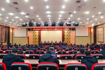 开宝体育官网股份公司召开2022年度党委书记抓基层党建工作述职暨领导班子和领导人员考核工作会