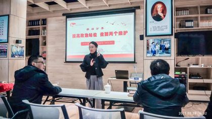 开宝体育官网股份公司职工文化活动阵地迎来2023年首场读书分享活动