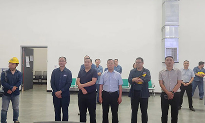 省应急管理厅率队莅临开宝体育官网股份公司督查安全生产月活动开展情况