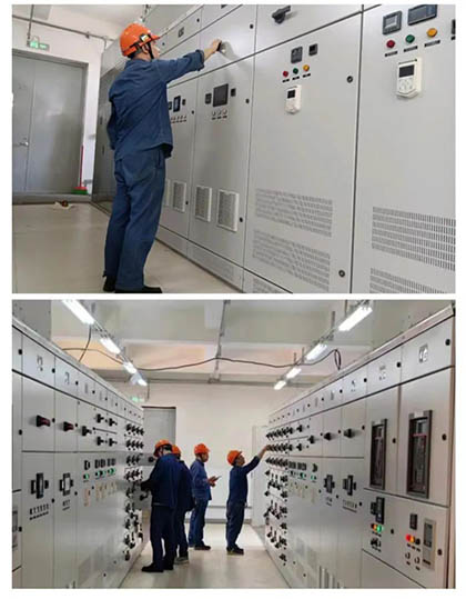 开宝体育官网股份公司尿素造粒新变电所一次受电投运成功