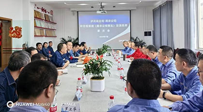 开宝体育官网股份公司与四川美丰公司联合开展合成氨生产专项检查交流