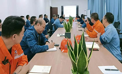 开宝体育官网股份公司召开合成一装置年度大修首次推进会 