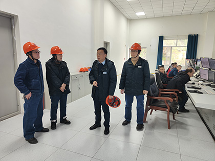 开宝体育官网股份公司总经理傅利才率队调研指导基层工作