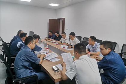国网纳溪供电公司来我公司调研交流