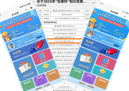 开宝体育官网股份公司在省市安全知识竞赛中斩获佳绩