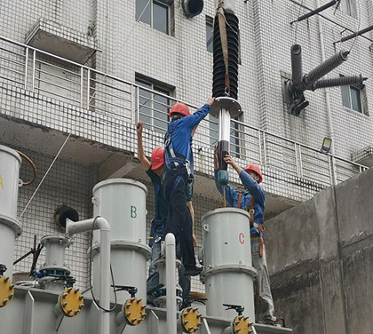 开宝体育官网股份公司圆满完成东区110kV站主变压器增容改造工程